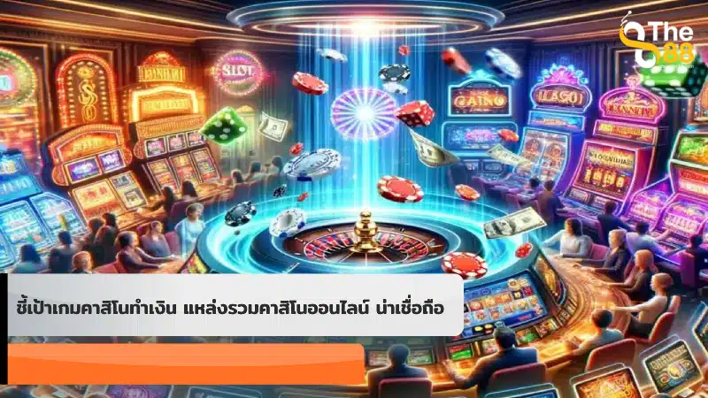 ชี้เป้าเกมคาสิโนทำเงิน แหล่งรวมคาสิโนออนไลน์ น่าเชื่อถือ